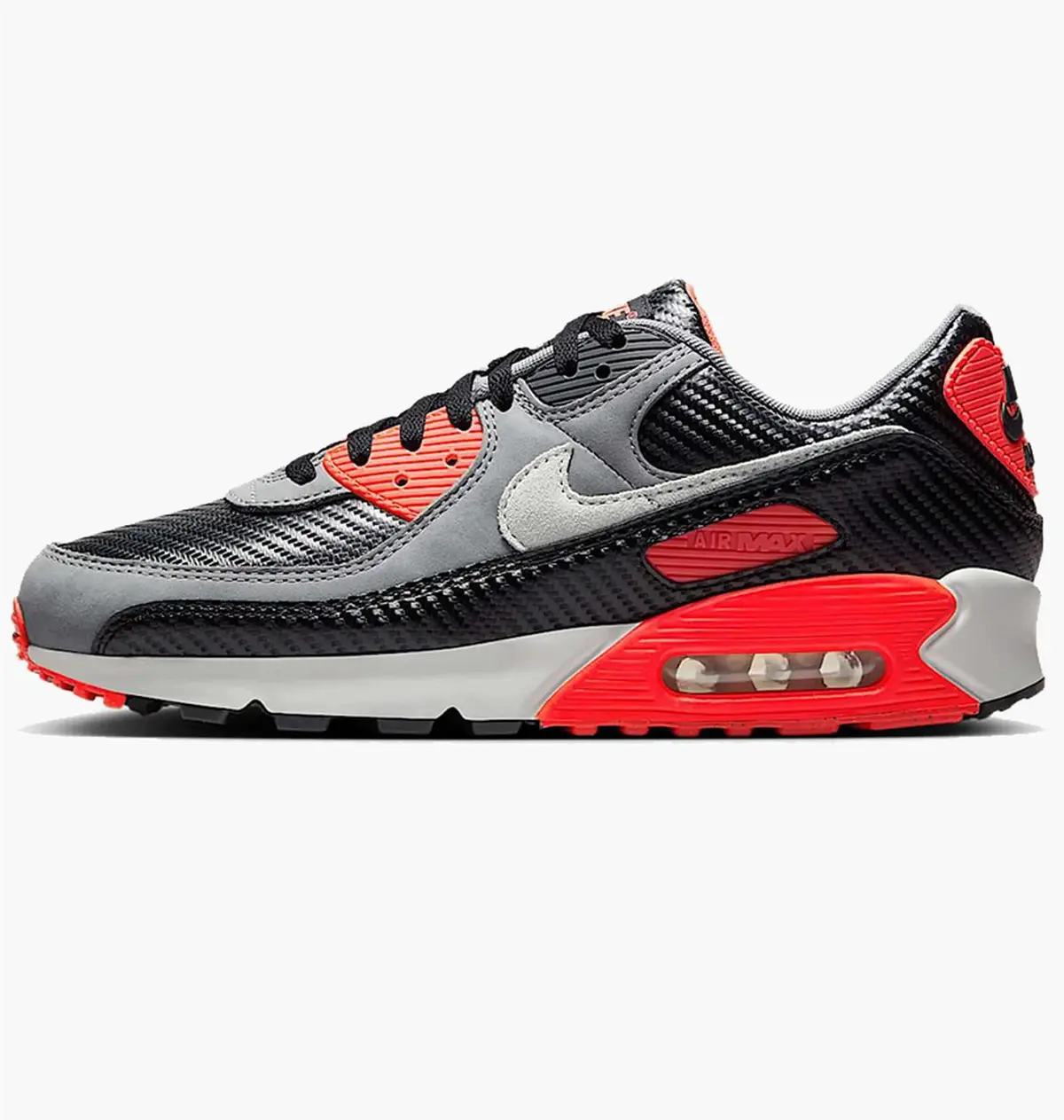 Кросівки чоловічі Nike Air Max 90 Prm Black/Grey