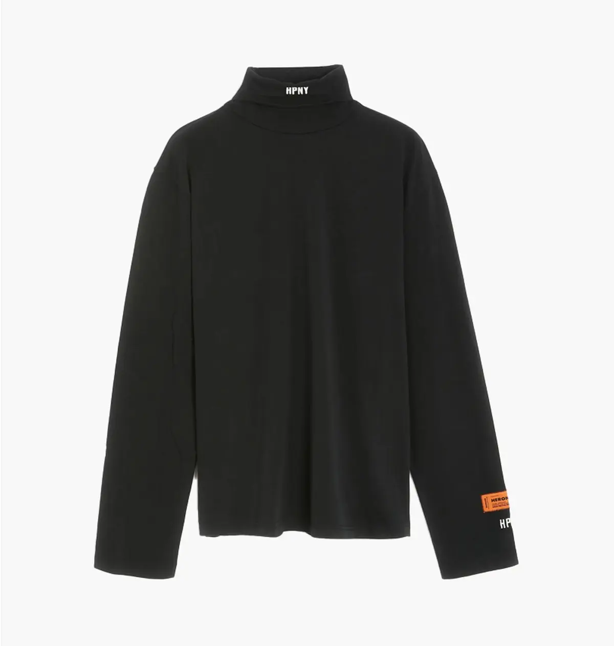 Кофта мужская Heron Preston Hpny Embroidered Rollneck Sweater Black
