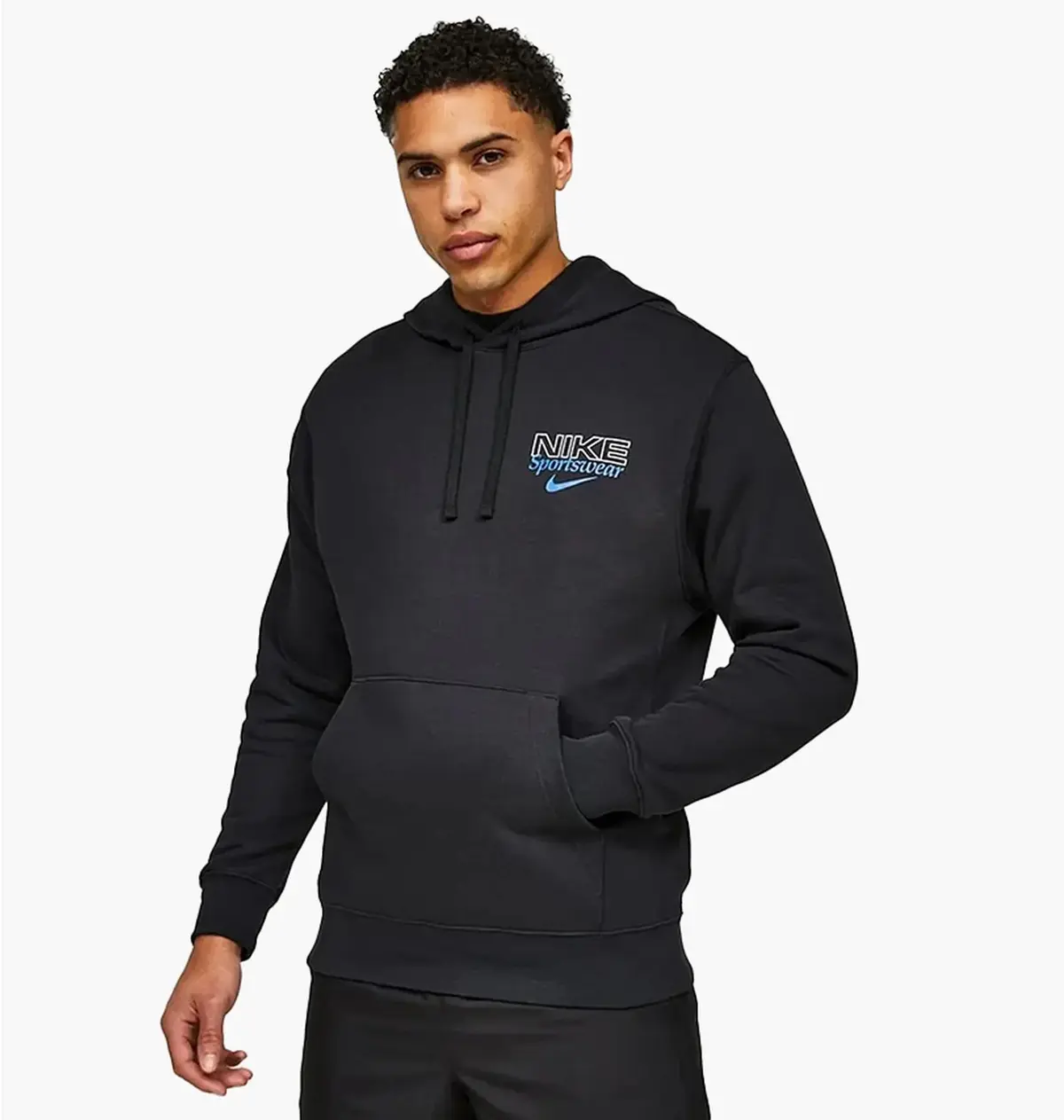 Кофта чоловіча Nike Graphic Overhead Hoodie Black