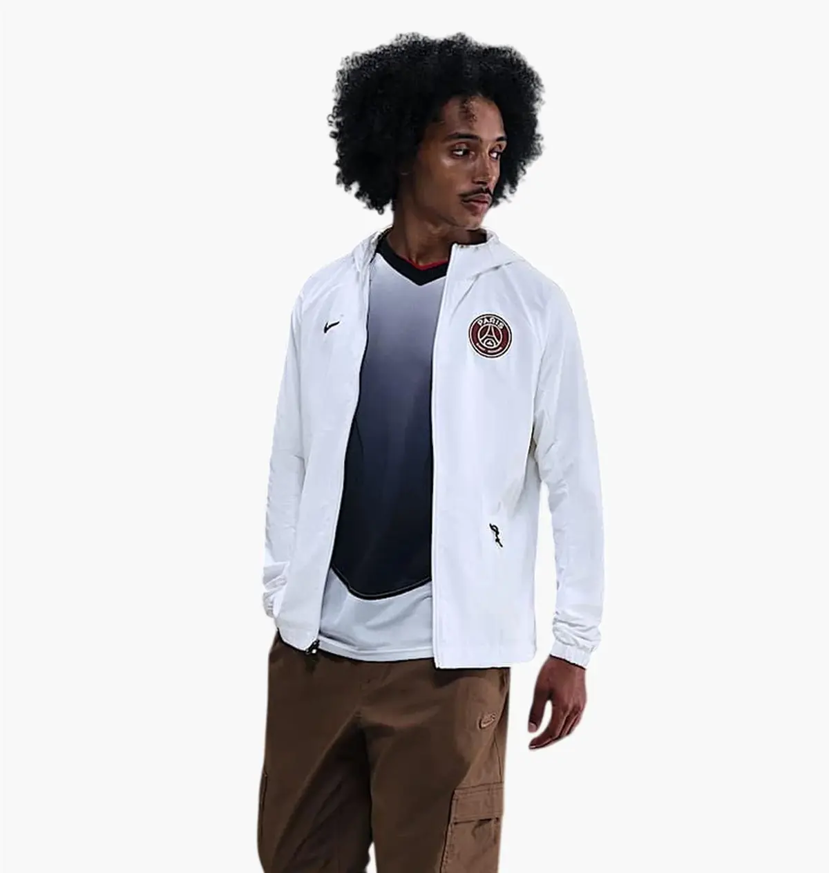 Ветровка мужскиая Nike Psg Awf White