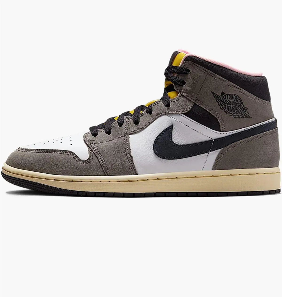 Кроссовки мужские Jordan 1 Mid Se Grey/Multi