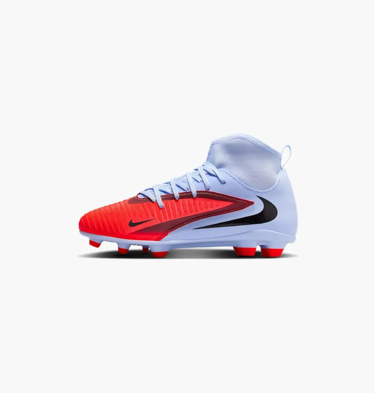 Бутси дитячі Nike Phantom 6 High Club Fg/Mg Light Blue/Red