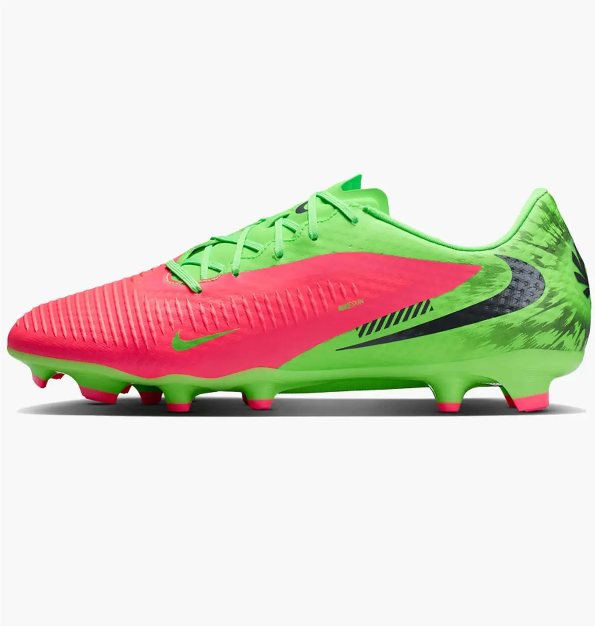 Бутсы мужские Nike Phantom 6 Low Academy Multi-Ground Soccer Red/Green