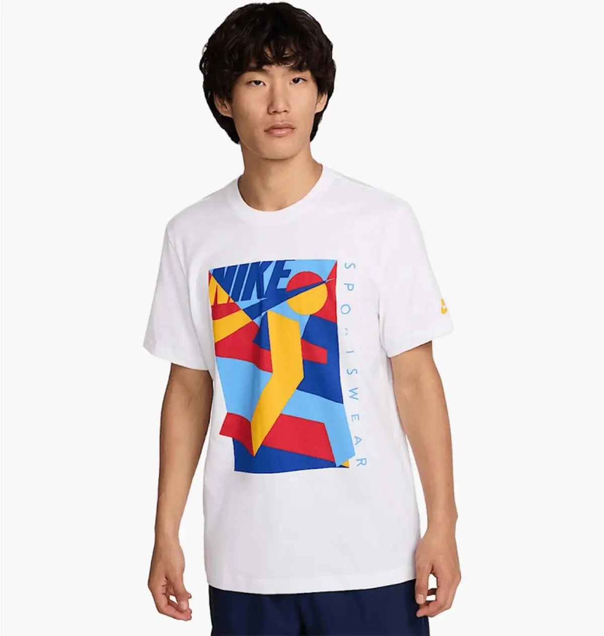 Футболка чоловіча Nike Archive Graphic White