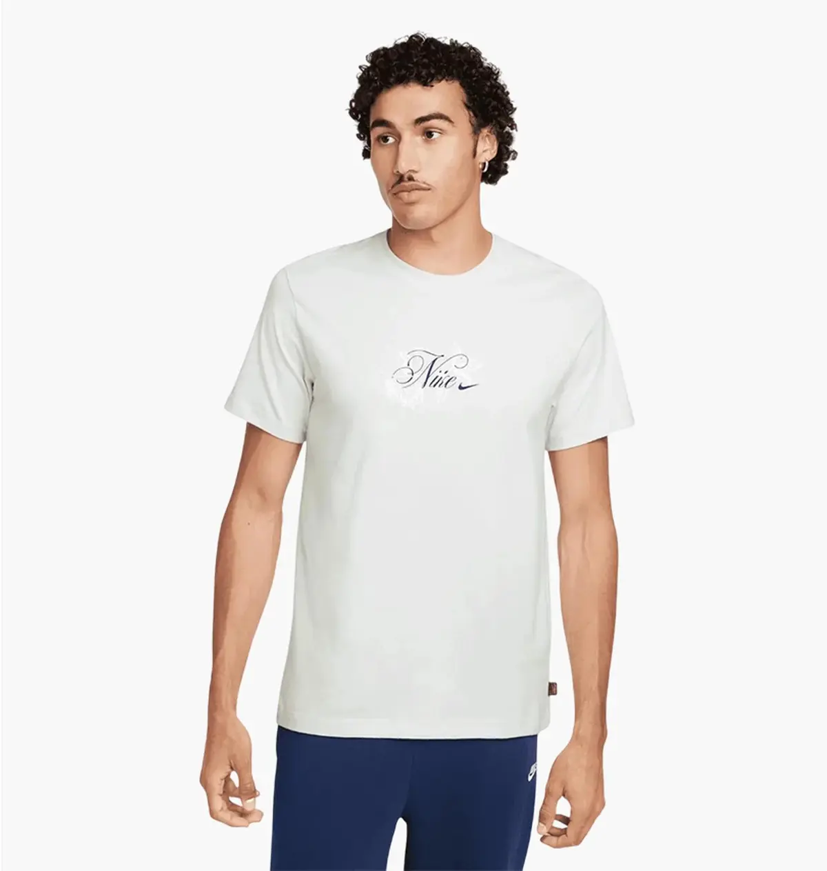 Футболка чоловіча Nike Nsw Ss Crew Grey
