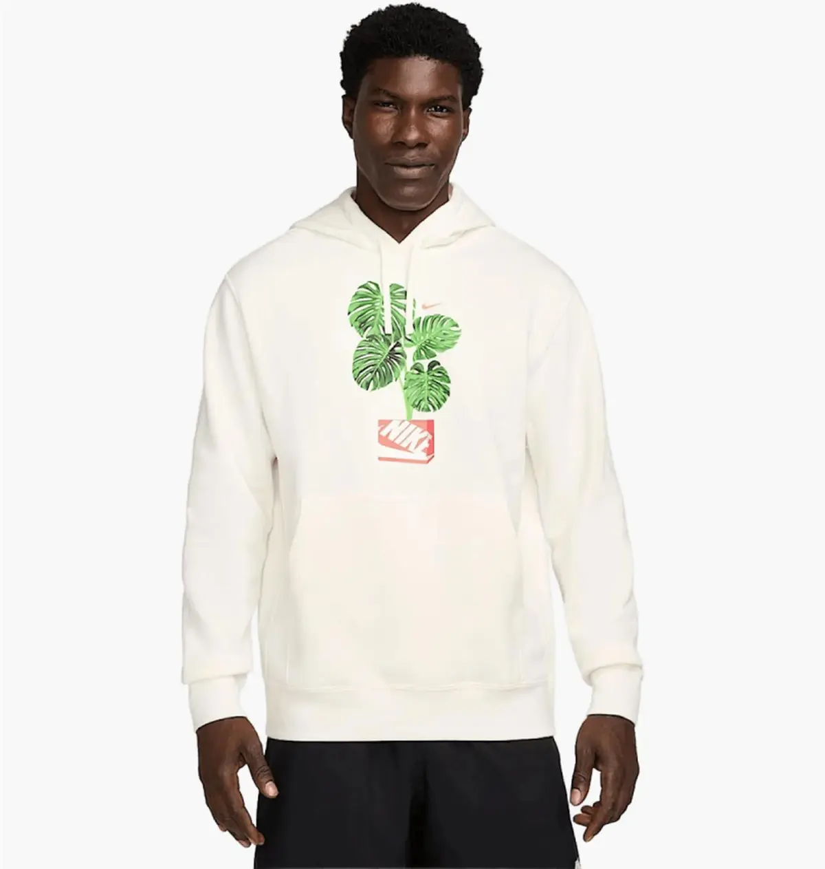 Кофта чоловіча Nike U Nsw Club Hdy Po Bb Mdrn White