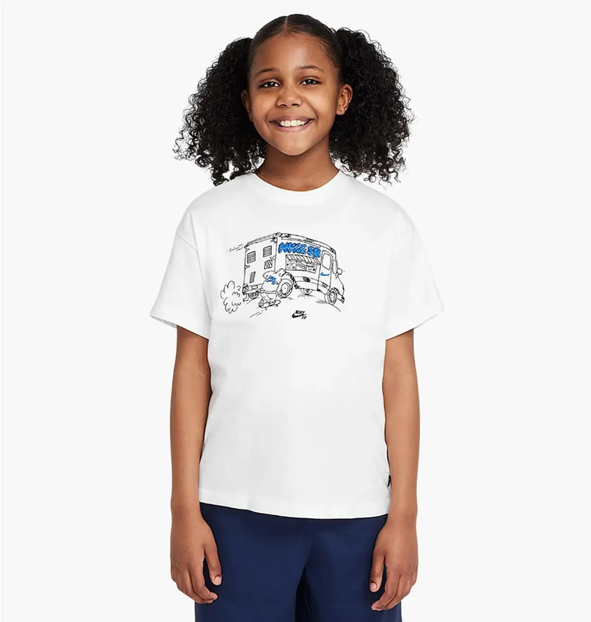 Футболка детская Nike Nk Sb White