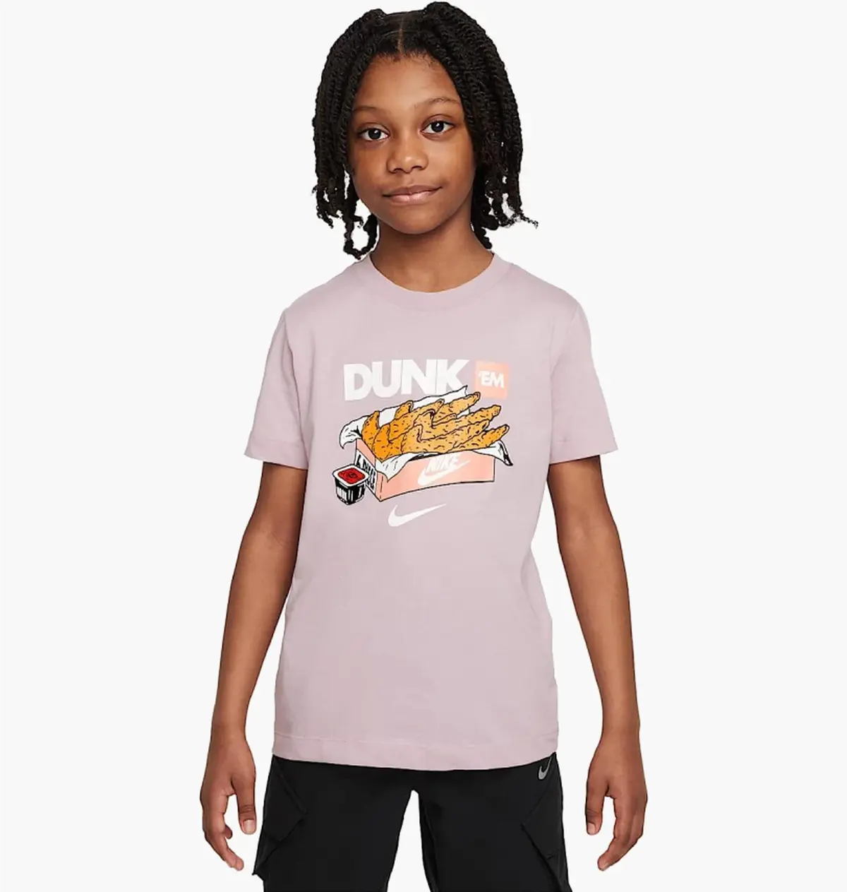 Футболка дитяча Nike Sportswear Dunks Violet