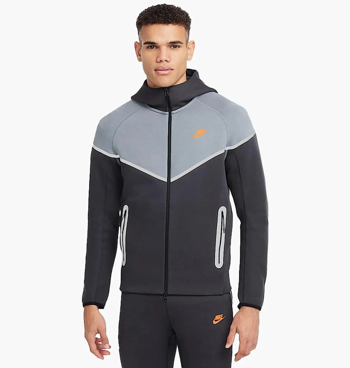 Кофта мужская Nike Tech Fleece Grey