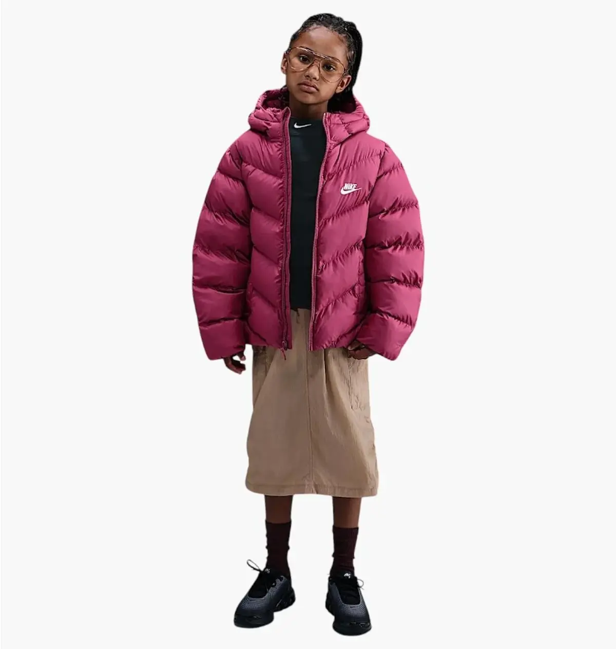 Куртка детская Nike Tf Adp Puffer Bordo