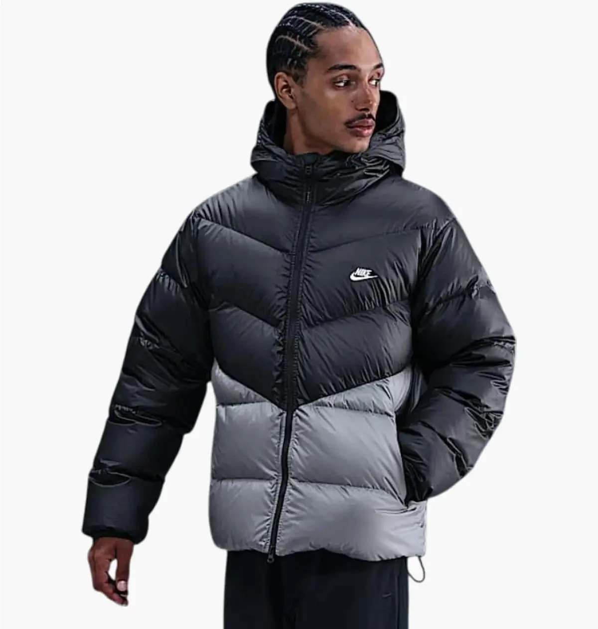 Куртка чоловіча Nike Nk Windrunner Stmnt Dwn Jkt Grey