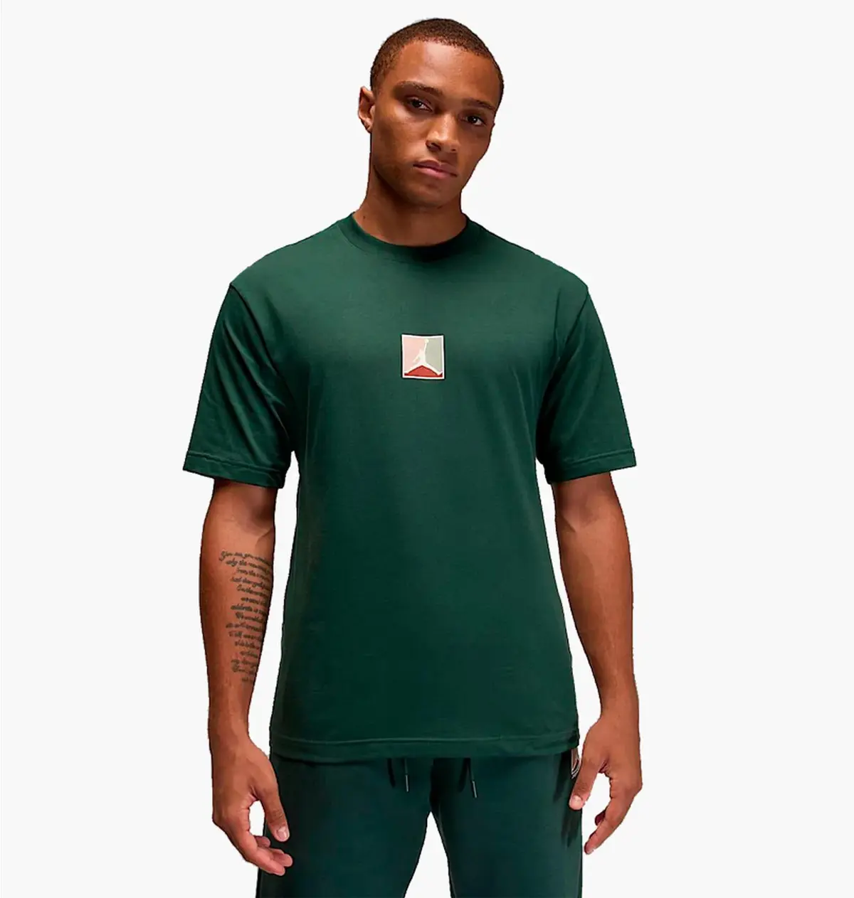 Футболка мужская Nike M J Brk Bl 3.0 Ss Crew Green