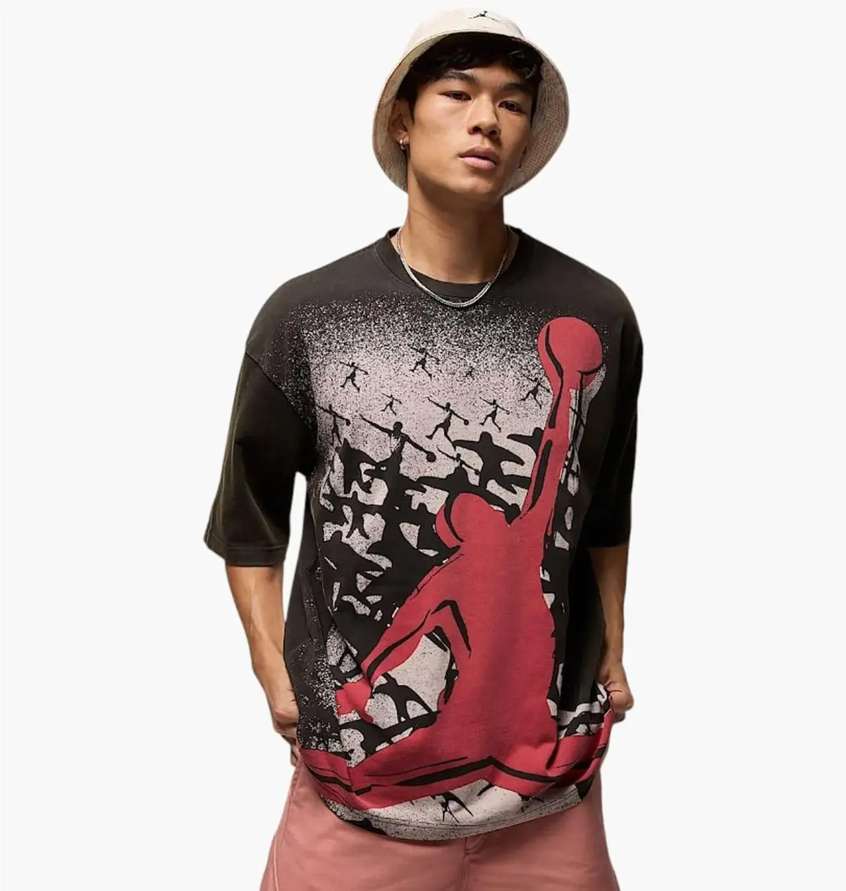 Футболка мужская Jordan Reissue Graphic Oversized T-Shirt Black
