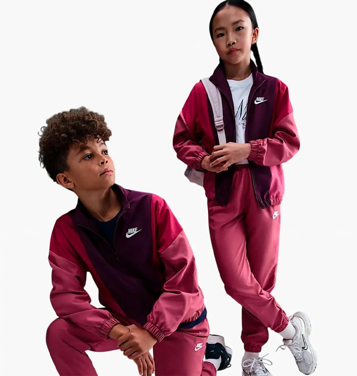 Спортивний костюм дитячий Nike Club Pink/Violet