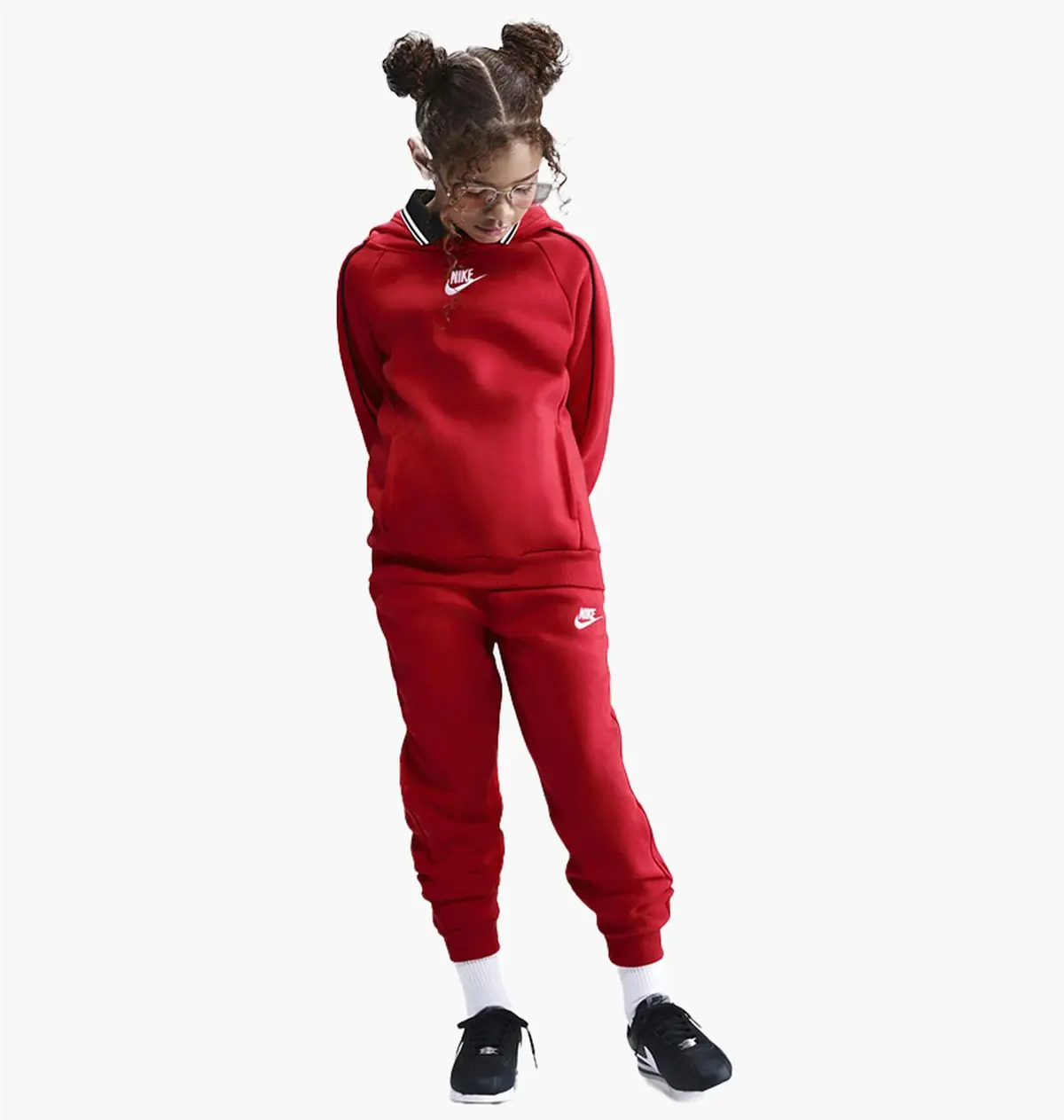 Спортивный костюм детской Nike Sportswear Club Fleece Red