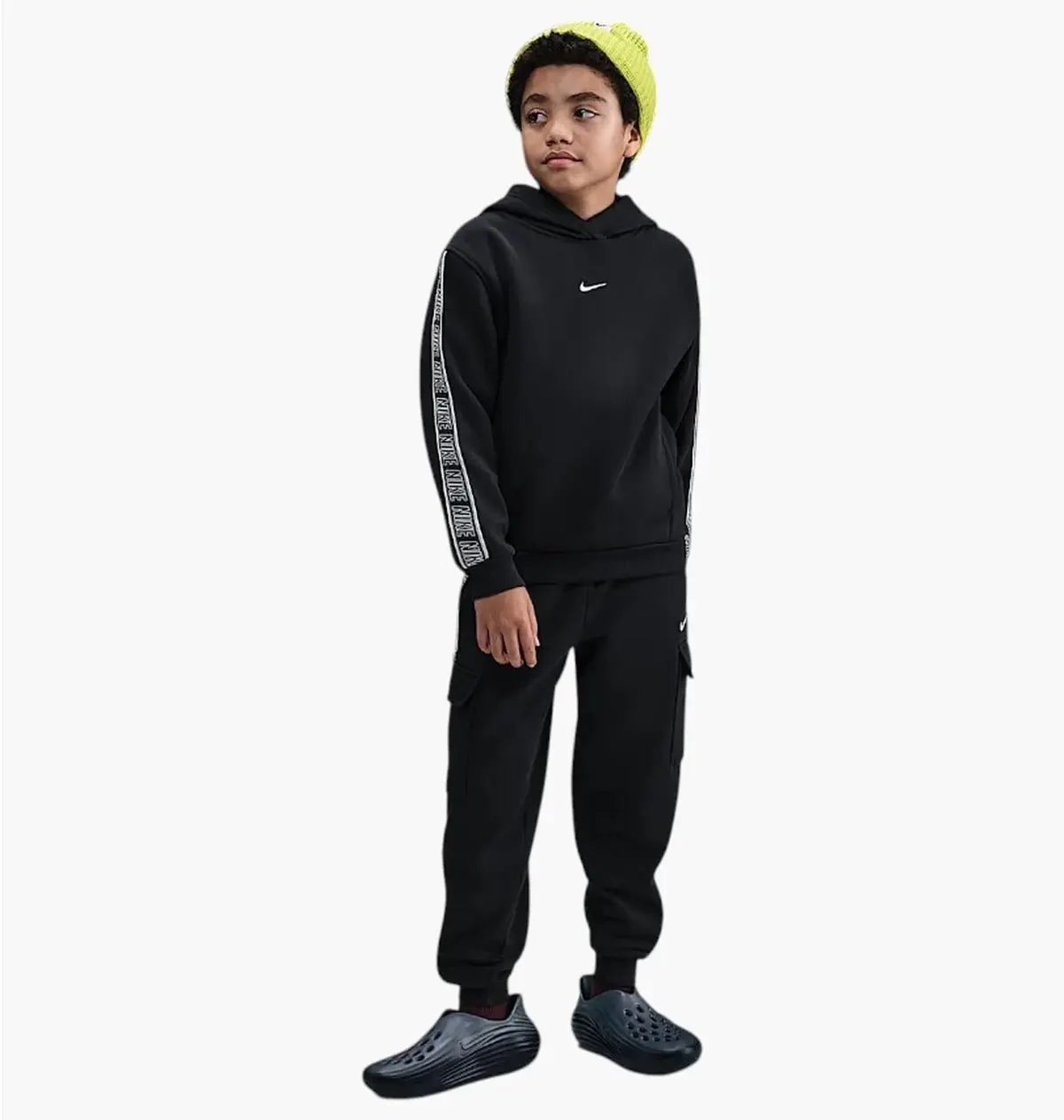 Спортивний костюм дитячий Nike Sportswear Club Fleece Older Kids Black