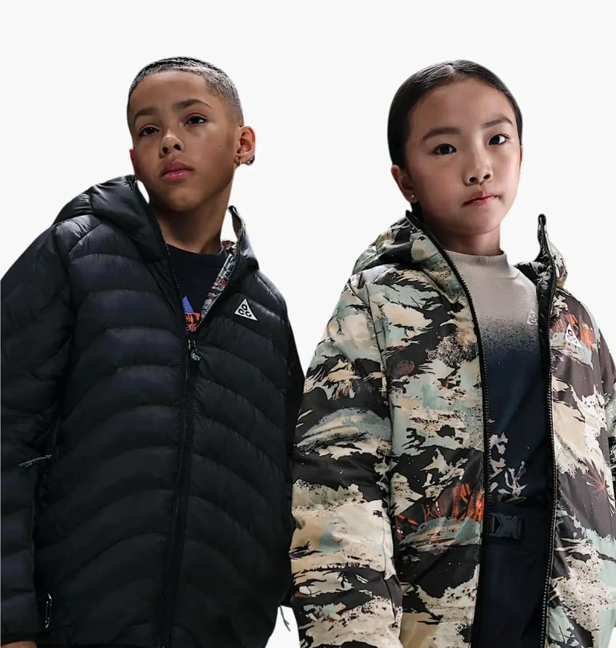 Куртка детская Nike Acg Tfadv Lava Roam Black/Camo