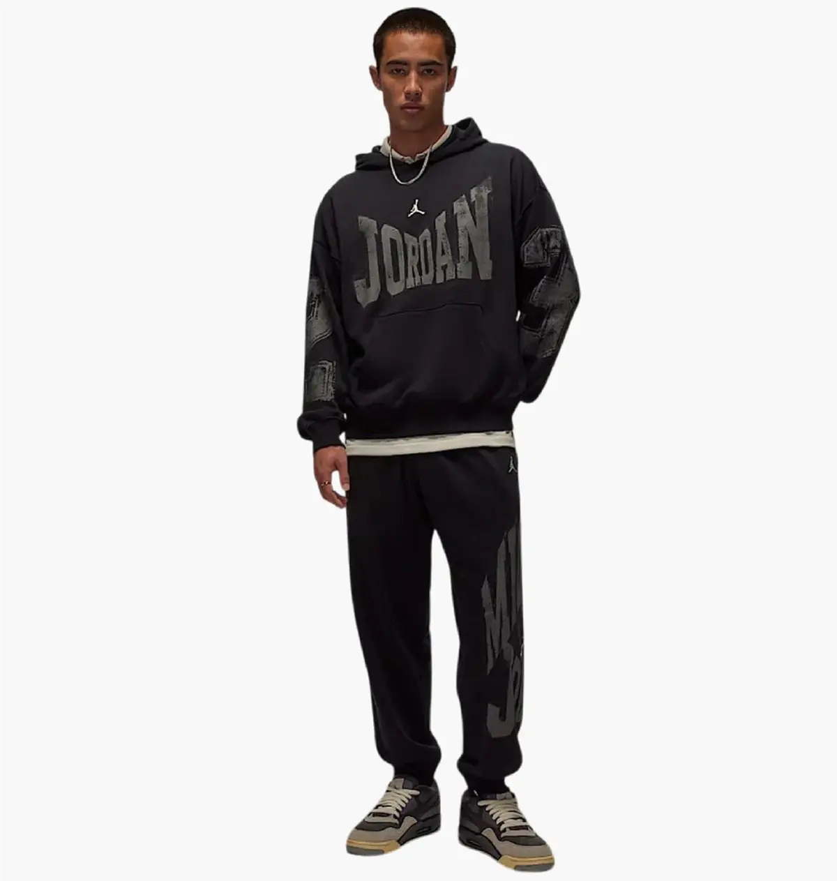 Спортивний костюм чоловічий Jordan J Brk Cllgte Hbr Po Hd Lb Black