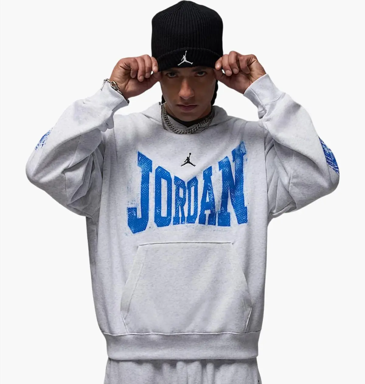 Кофта чоловіча Jordan Brk Cllgte Grey