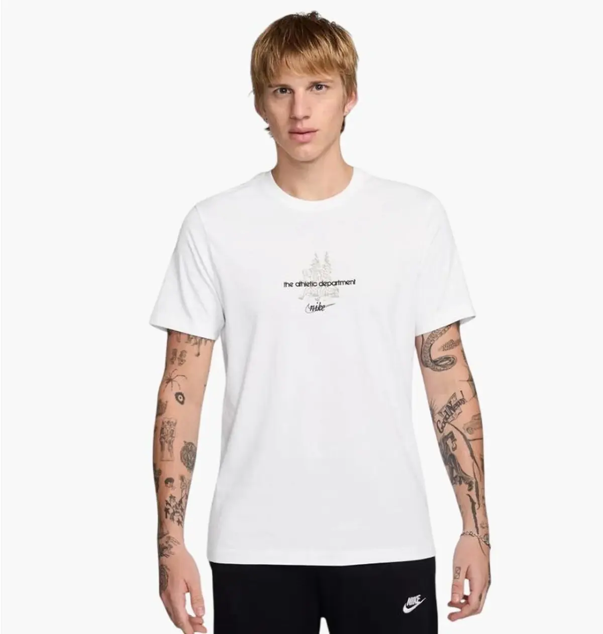 Футболка чоловіча Nike Sportswear Club White