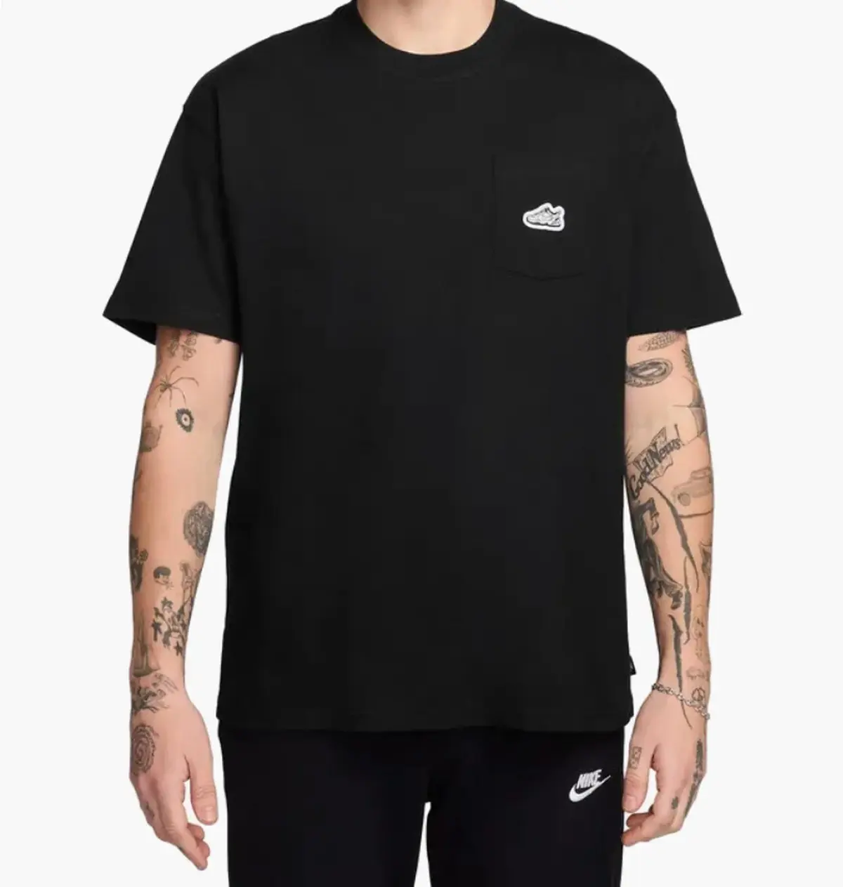 Футболка чоловіча Nike Accs Patch Black