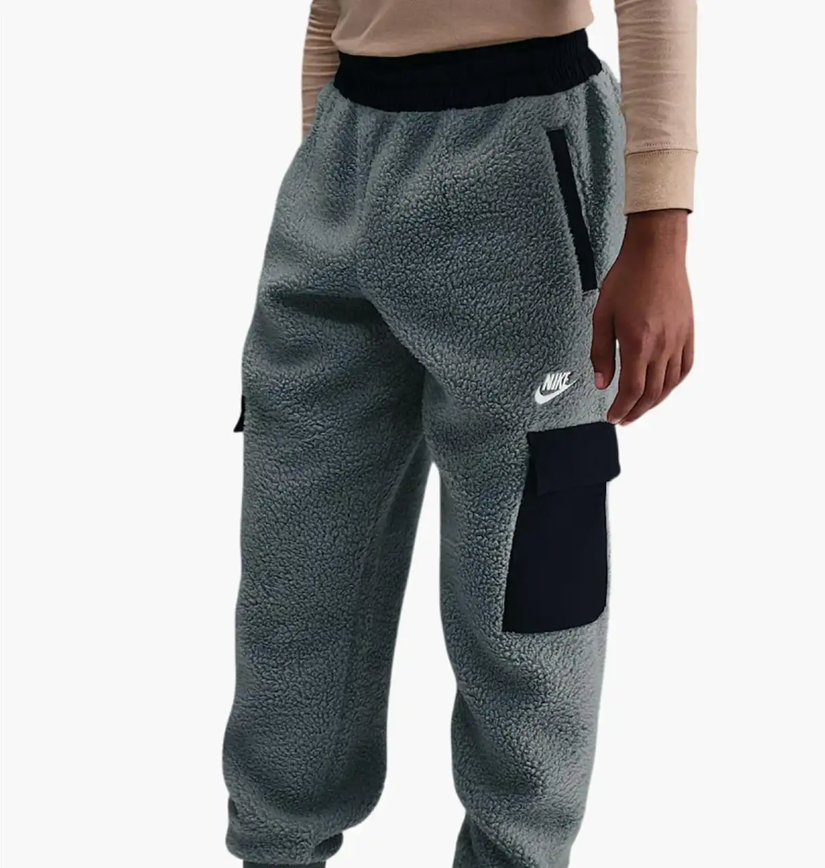 Брюки дитячі Nike Sportswear Club Fleece Cargo Grey