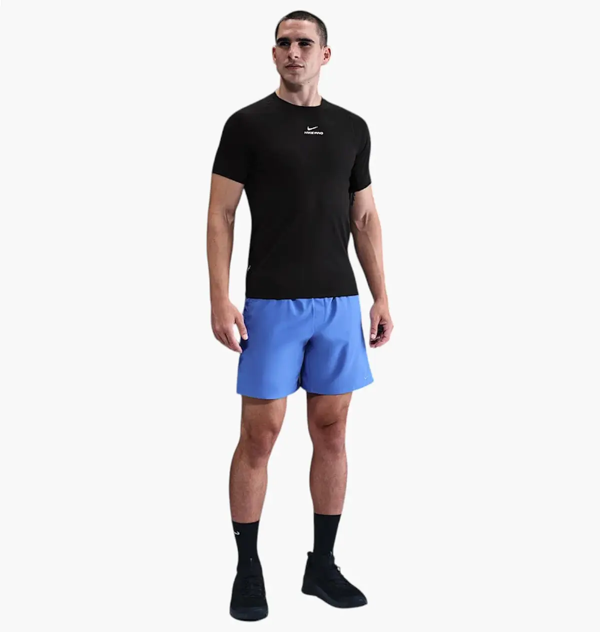 Футболка чоловіча Nike M Np Df Npt Ss Top Black