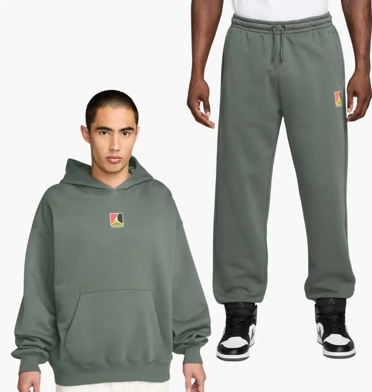 Спортивний костюм чоловічий Jordan Brooklyn Graphic Olive