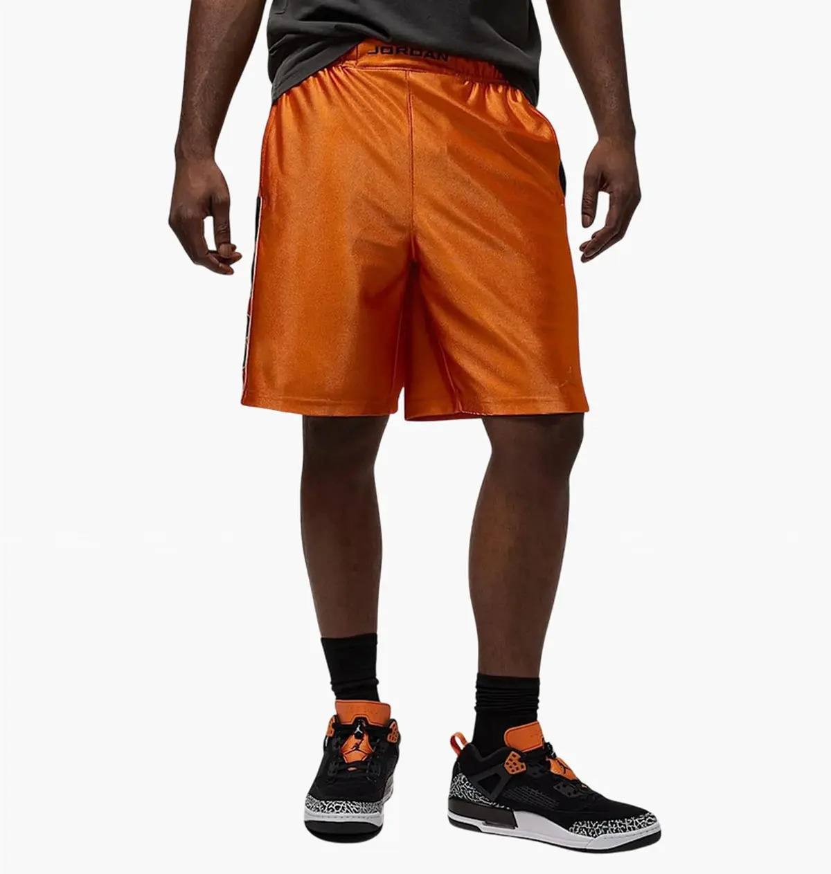 Шорты мужские Nike Brooklyn Cat Scratch Shorts Orange