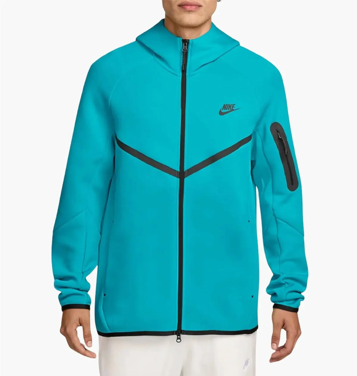 Кофта чоловіча Nike Tech Fl. 2025 Turquoise