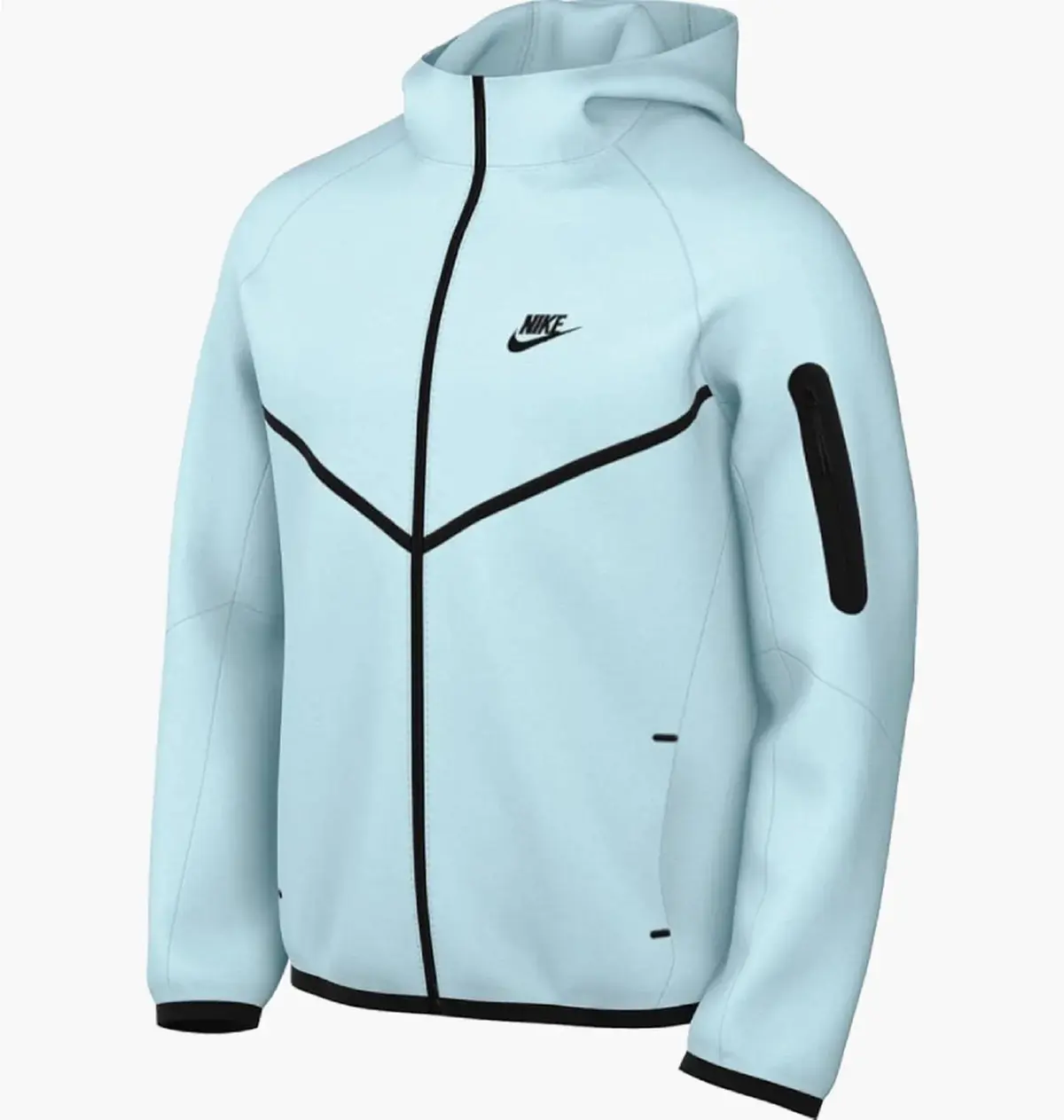 Кофта чоловіча Nike Sportswear Tech Fleece Light Blue