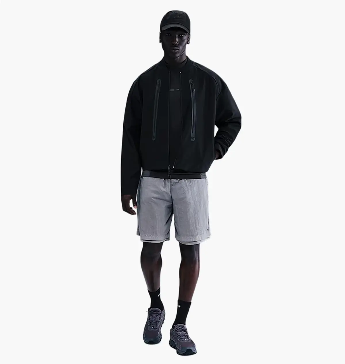 Куртка чоловіча Nike Tech Mens Dri-Fit Shori Bomber Jacket Black