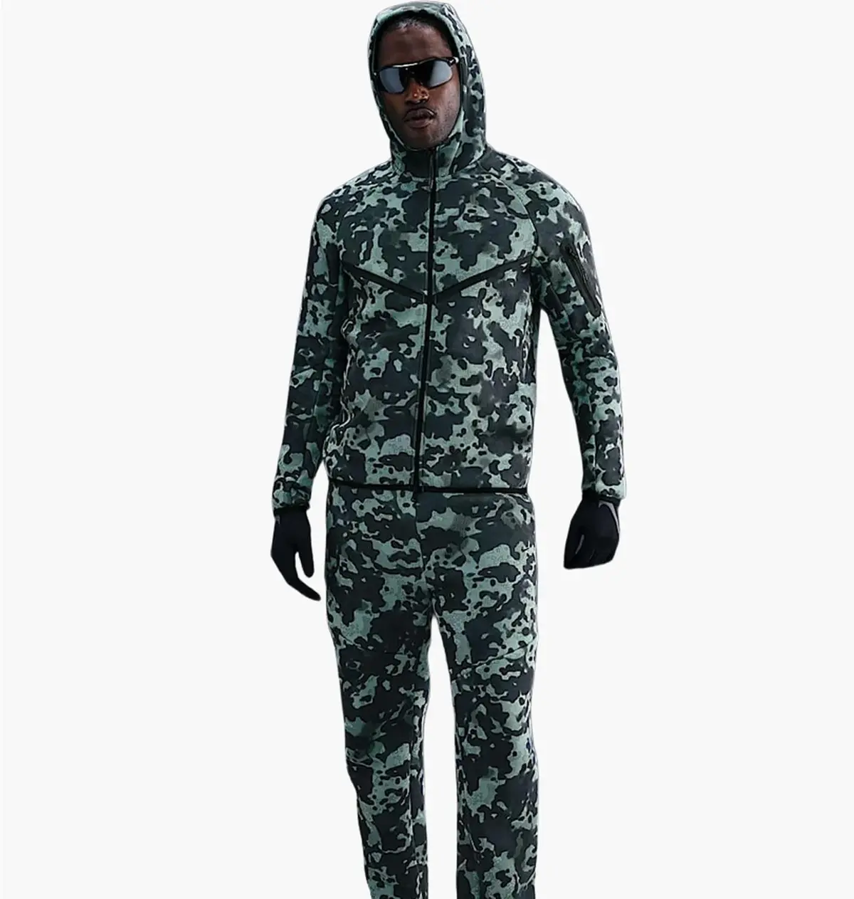 Кофта чоловіча Nike Tech Fleece Turquoise/Black
