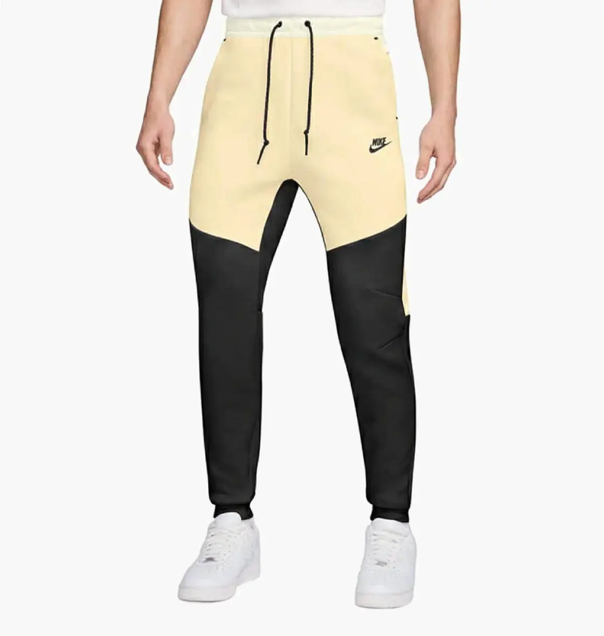 Брюки чоловічі Nike Tech Fleece Beige/Black