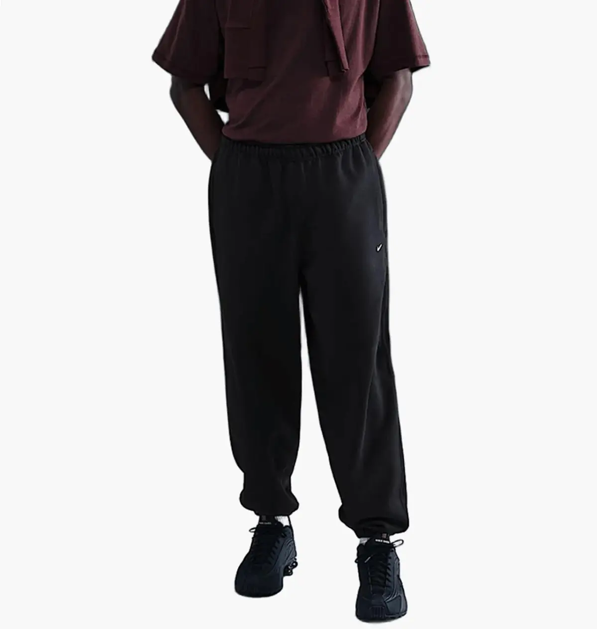 Брюки чоловічі Nike Solo Swoosh Black