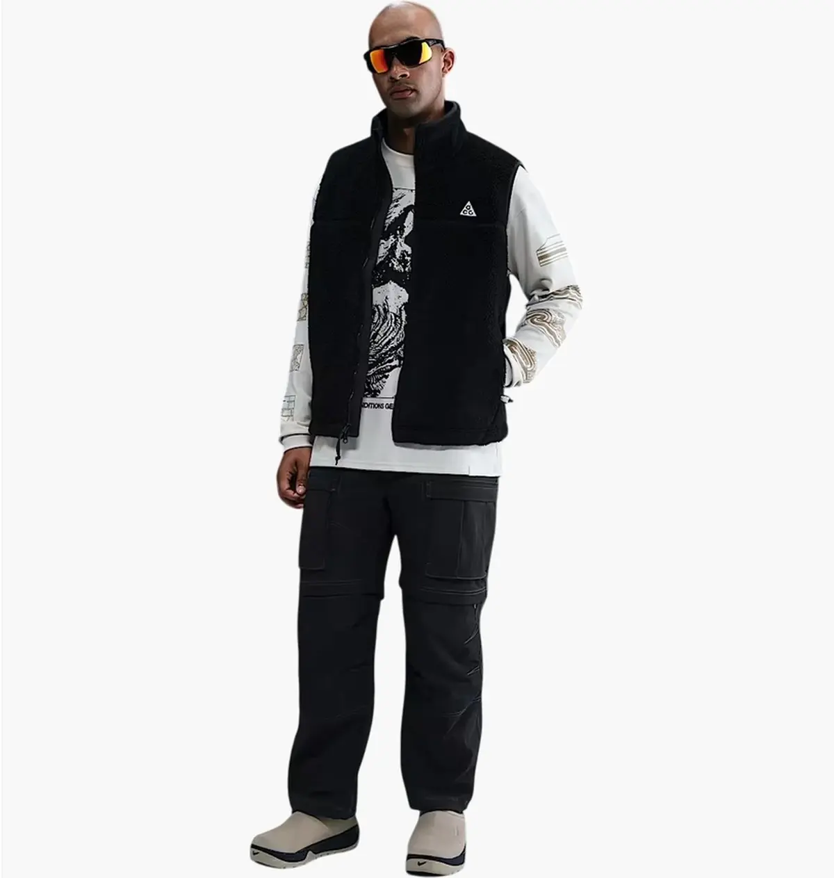 Жилетка чоловіча Nike Acg Canwell Glacier Therma-Fit Adv Vest Black
