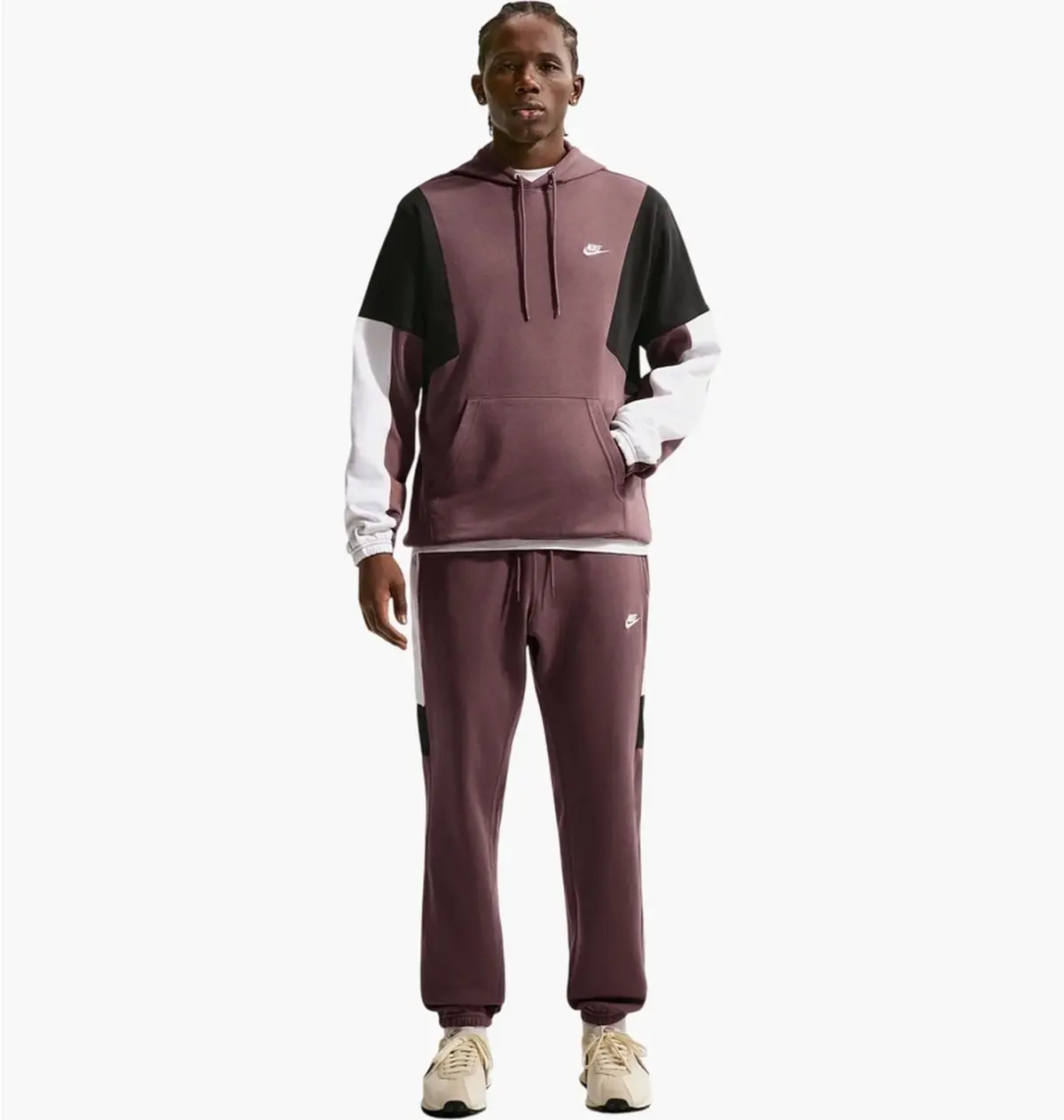Спортивний костюм чоловічий Nike Club Fleece Brown