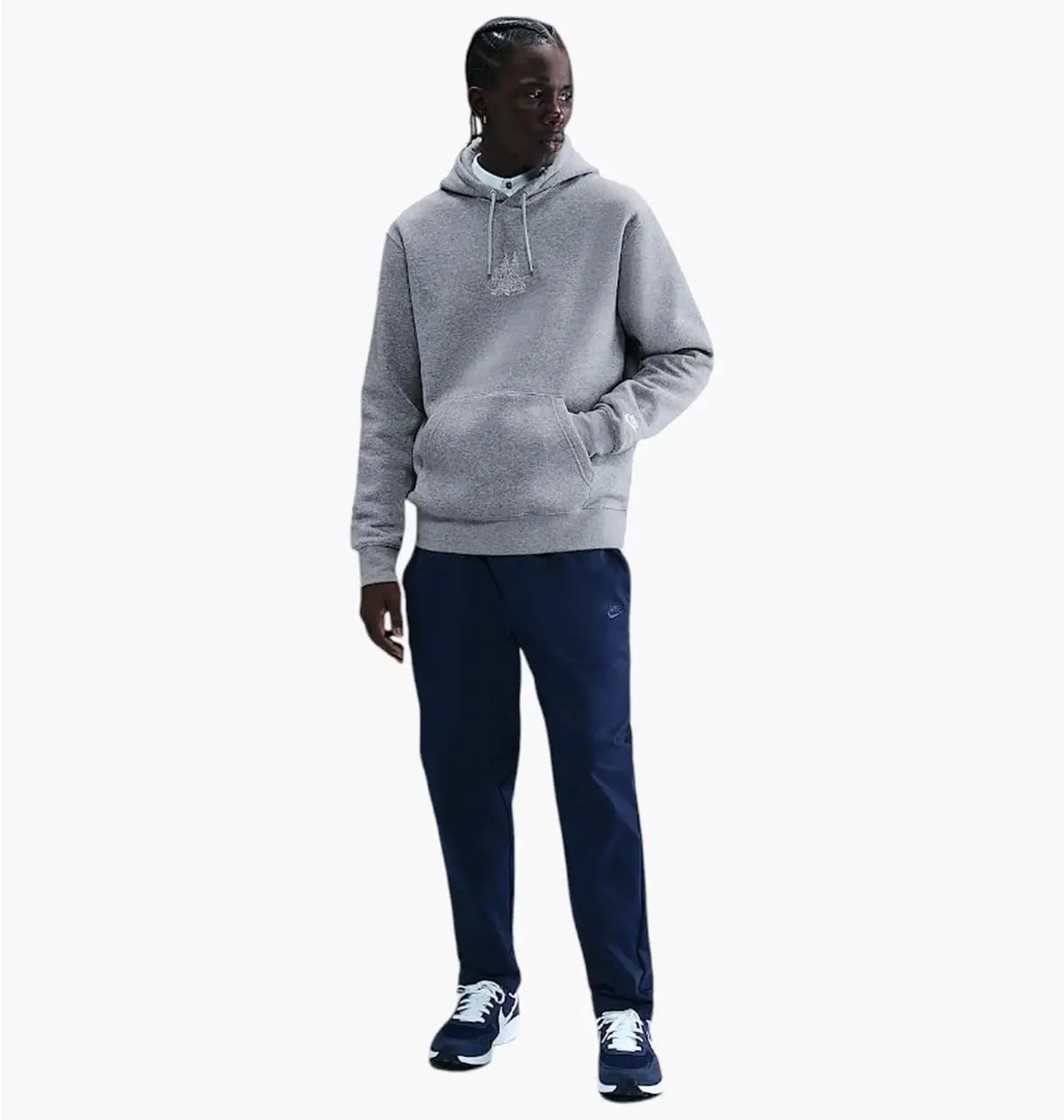 Кофта чоловіча Nike Club Fleece Grey