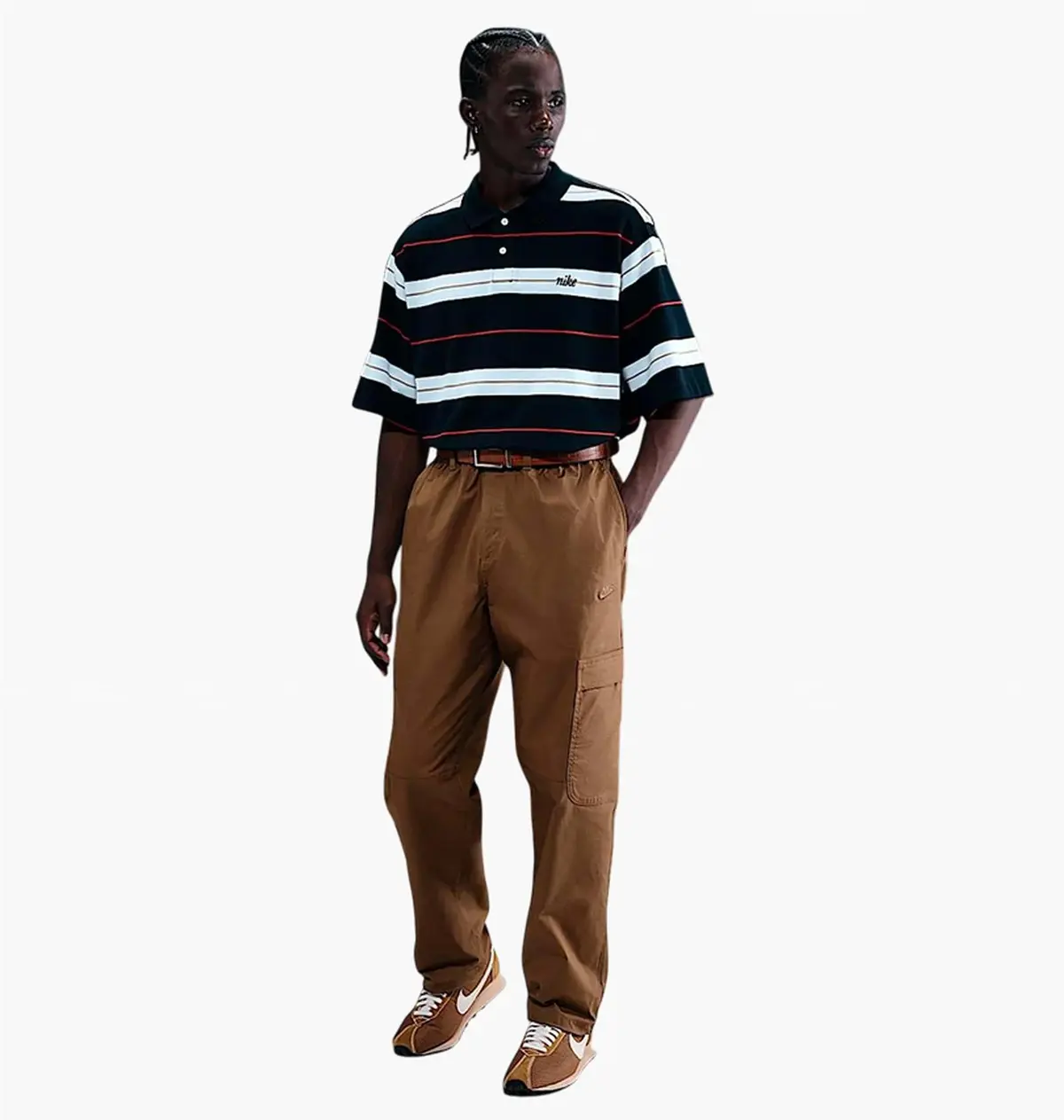 Брюки чоловічі Nike Club Brown