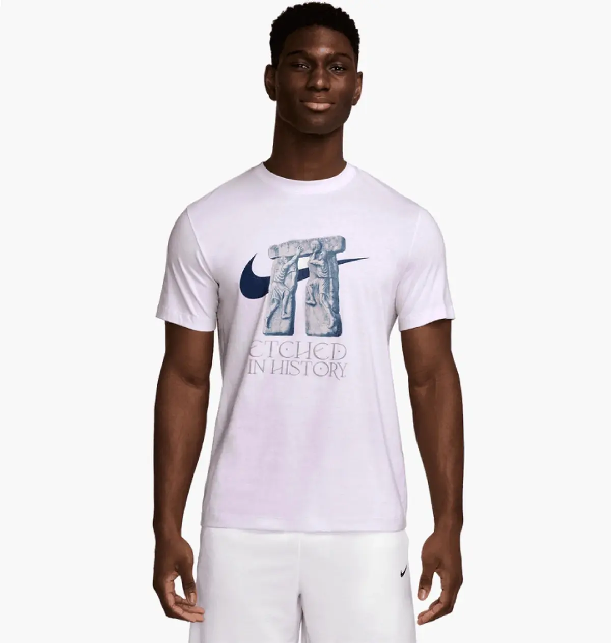 Футболка чоловіча Nike Etched Tee White
