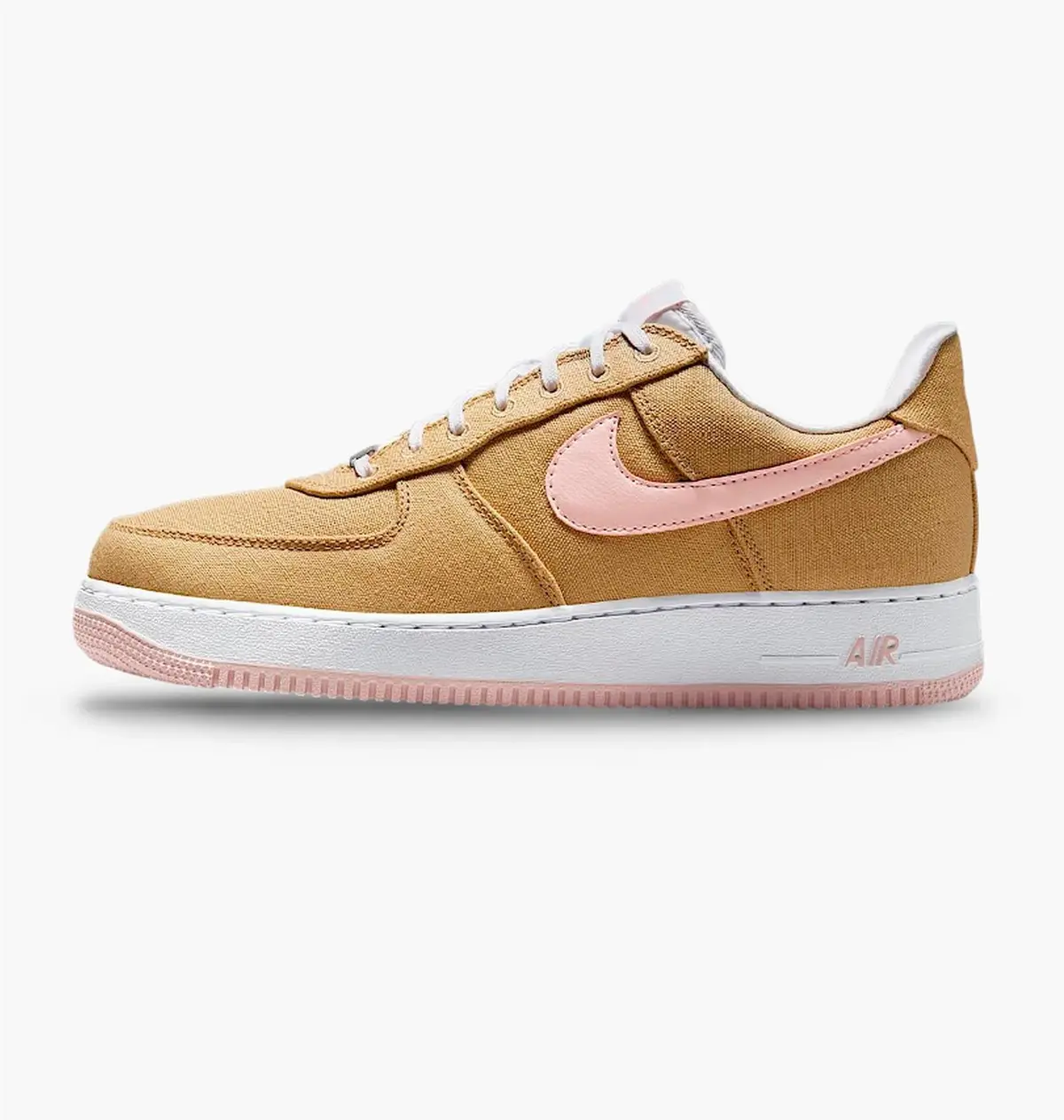 Кросівки чоловічі Nike Air Force 1 Low Linen Canvas Brown