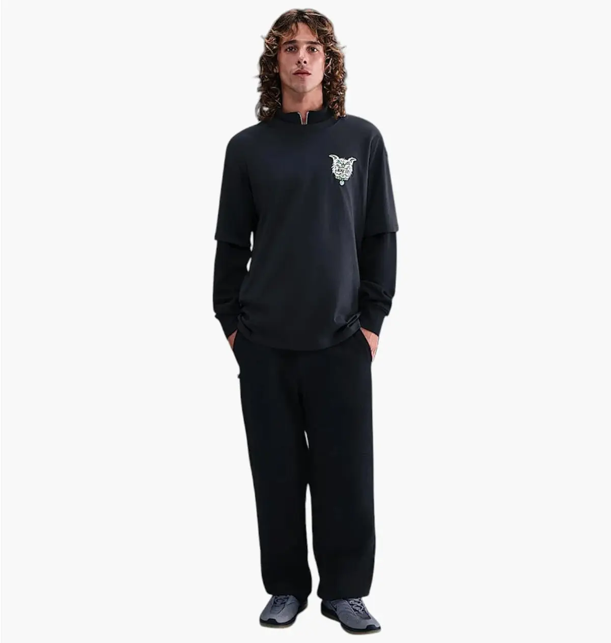 Футболка чоловіча Nike M90 Skate Black