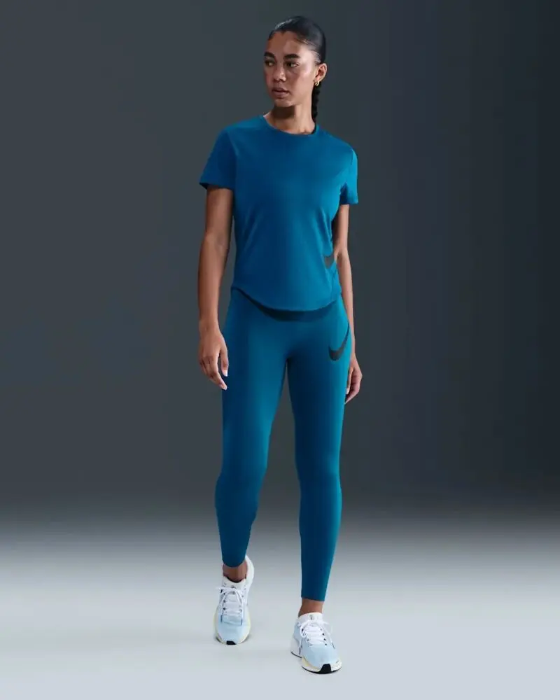 Лосины женские Nike Tempo Swoosh Run High-Waisted 7/8 Running