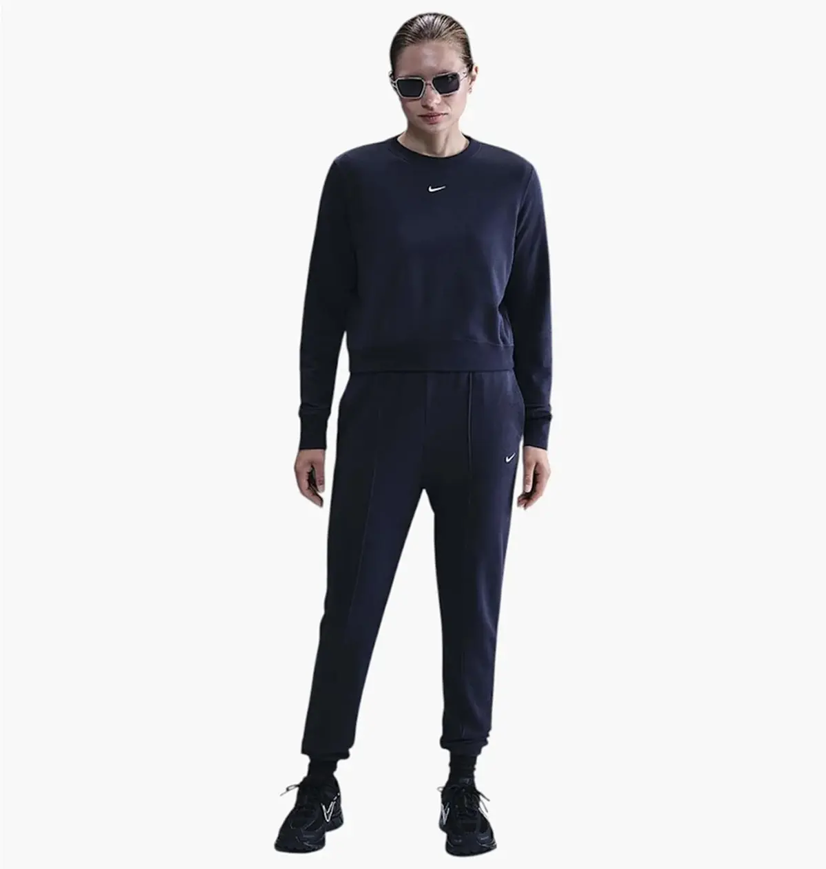 Кофта женские Nike W Nsw Nk Chill Ft Crew Blue