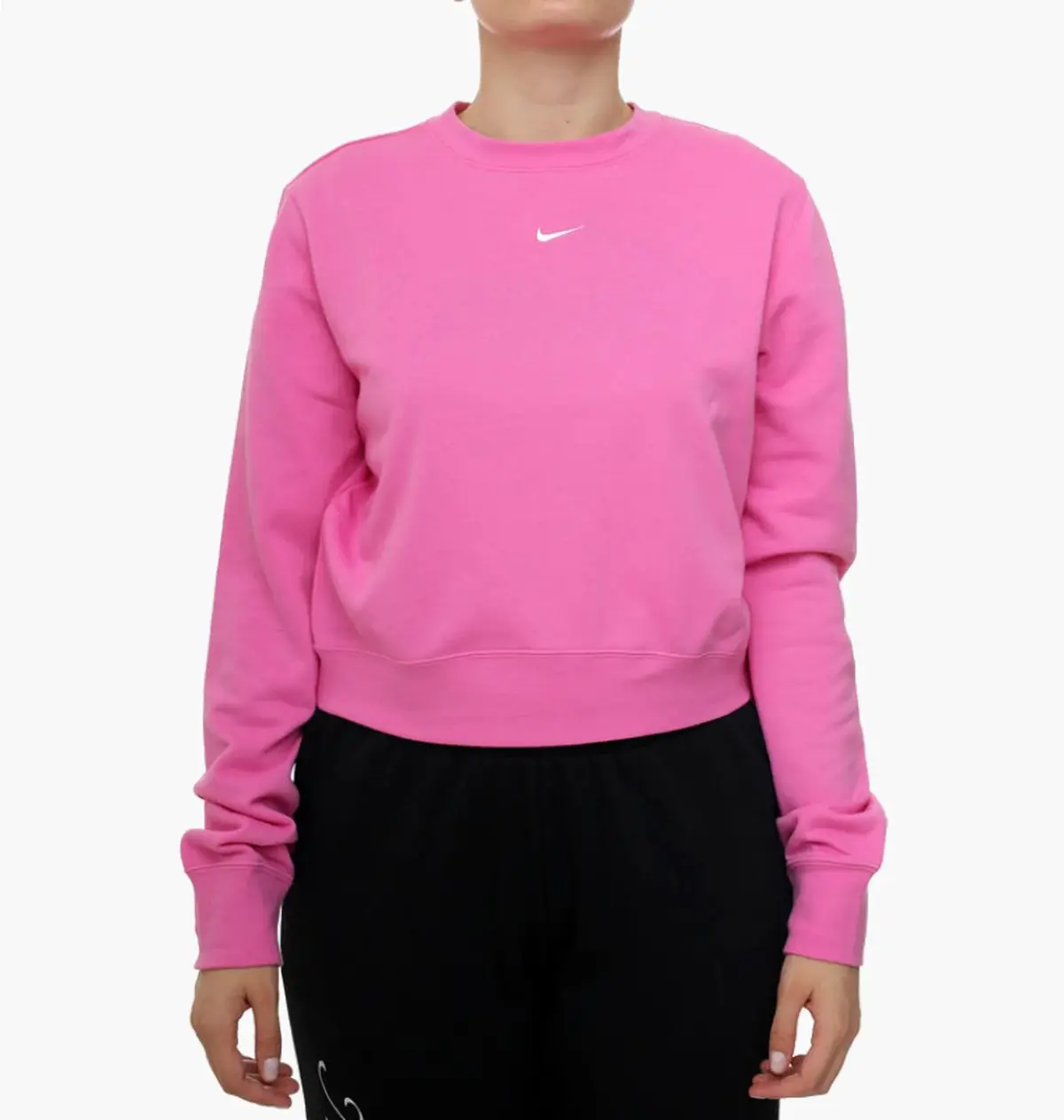 Кофта женские Nike Nsw Nk Chill Ft Crew Pink