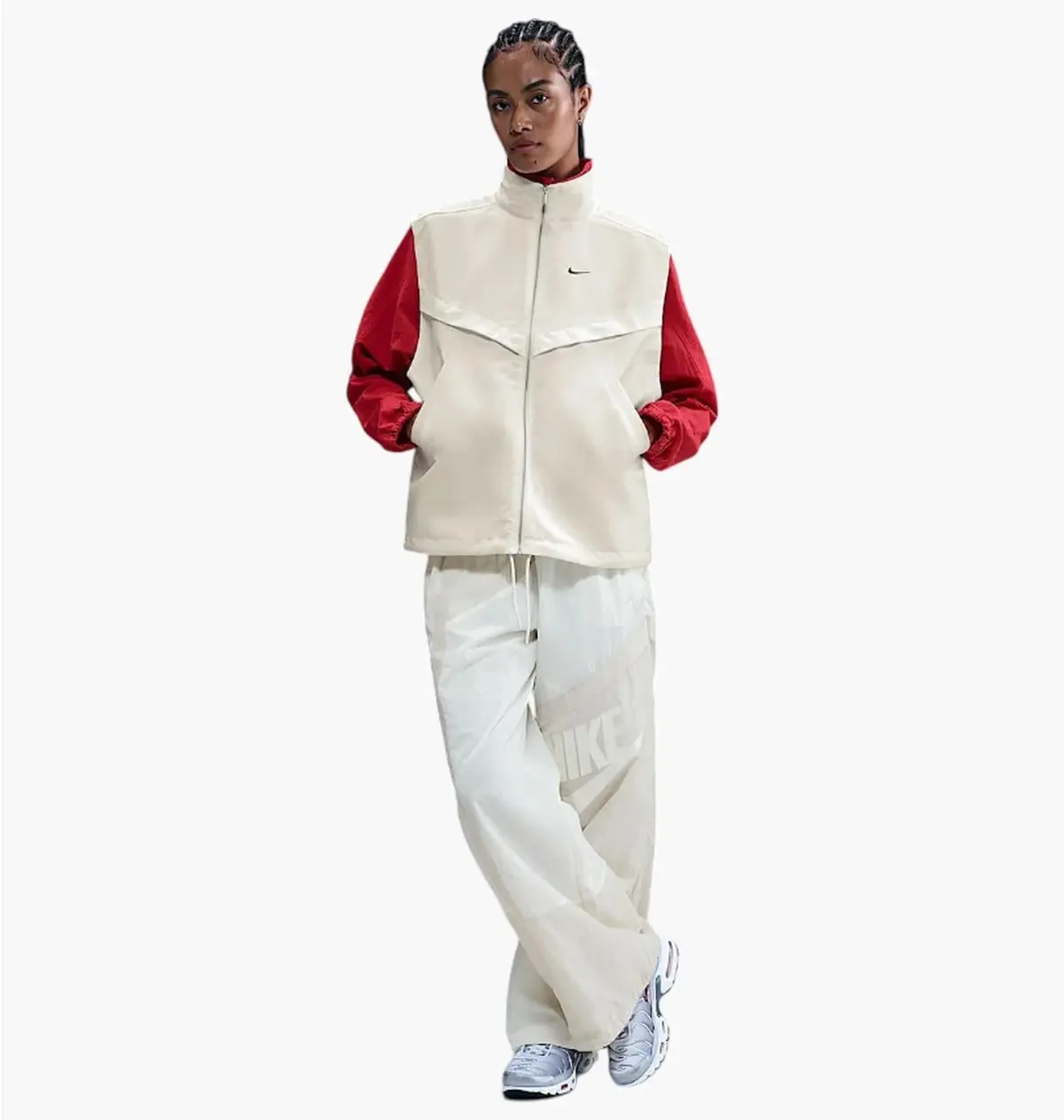 Жилетка женская Nike Sportswear Windrunner White