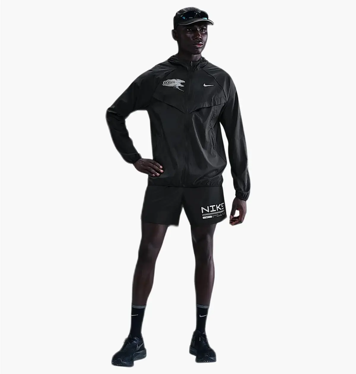 Шорти чоловічі Nike Challenger Mens Winterized 5 2-In-1 Running Shorts Black