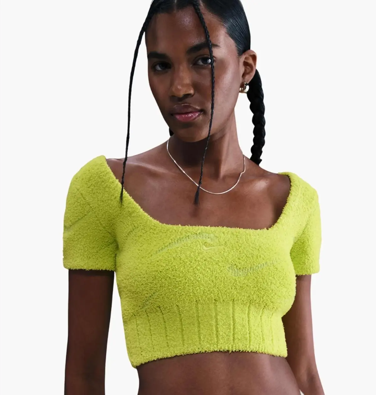 Спортивний топ жіночий Nike Phoenix Yellow