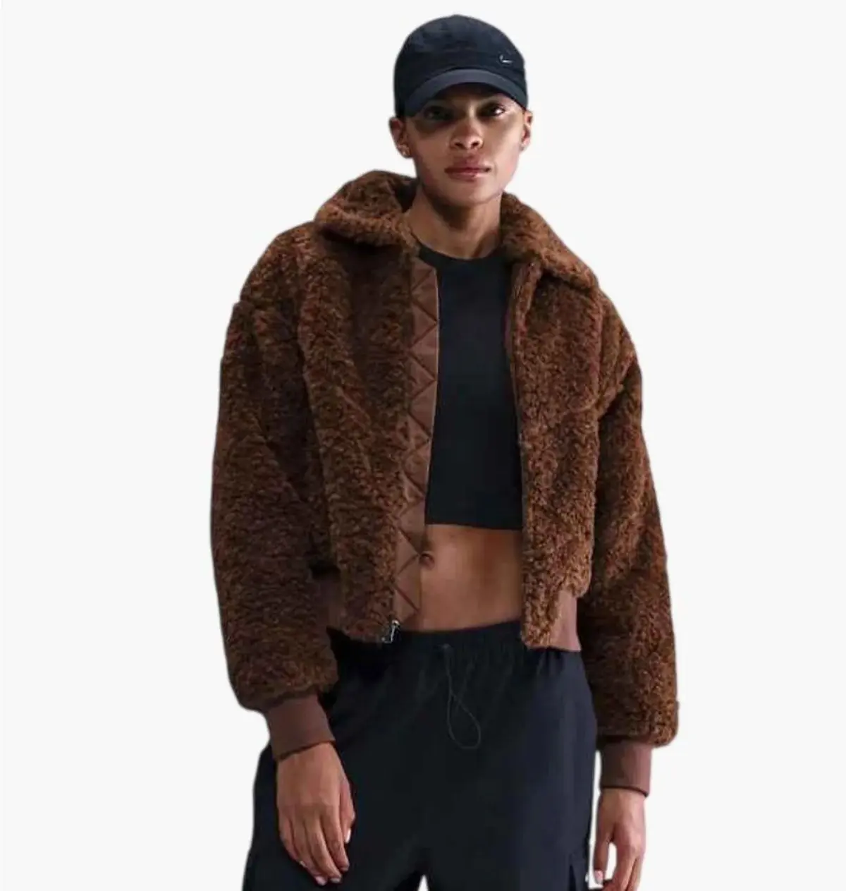Куртка жіноча Nike Essential Brown
