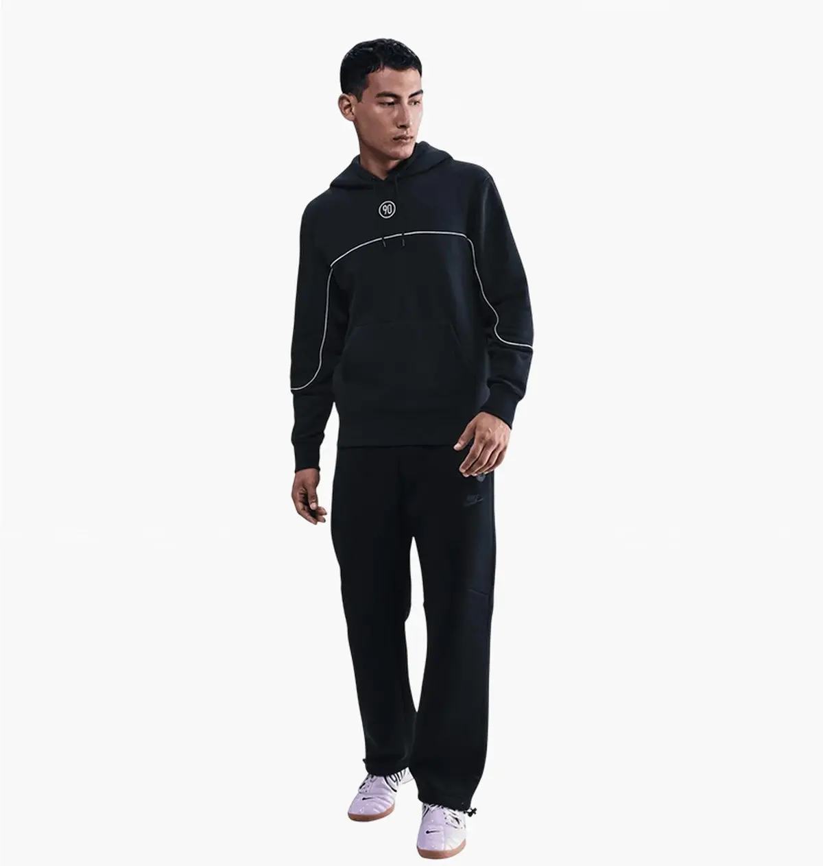 Кофта чоловіча Nike Club Total 90 Mens Football Pullover Hoodie Black